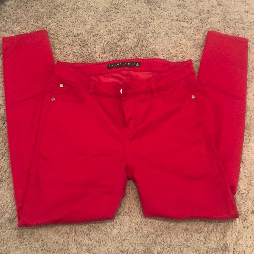 Red jean super cute red color